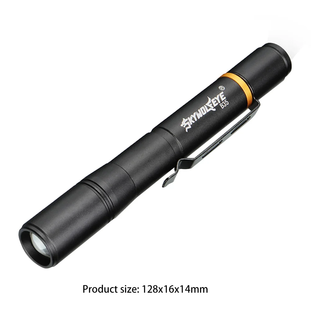 LED Medical Flashlights IP44 Waterproof Mini First Aid Pen Lamps Battery Powered 3W 300LM 2-gear Lighting Tools for Dental Exams