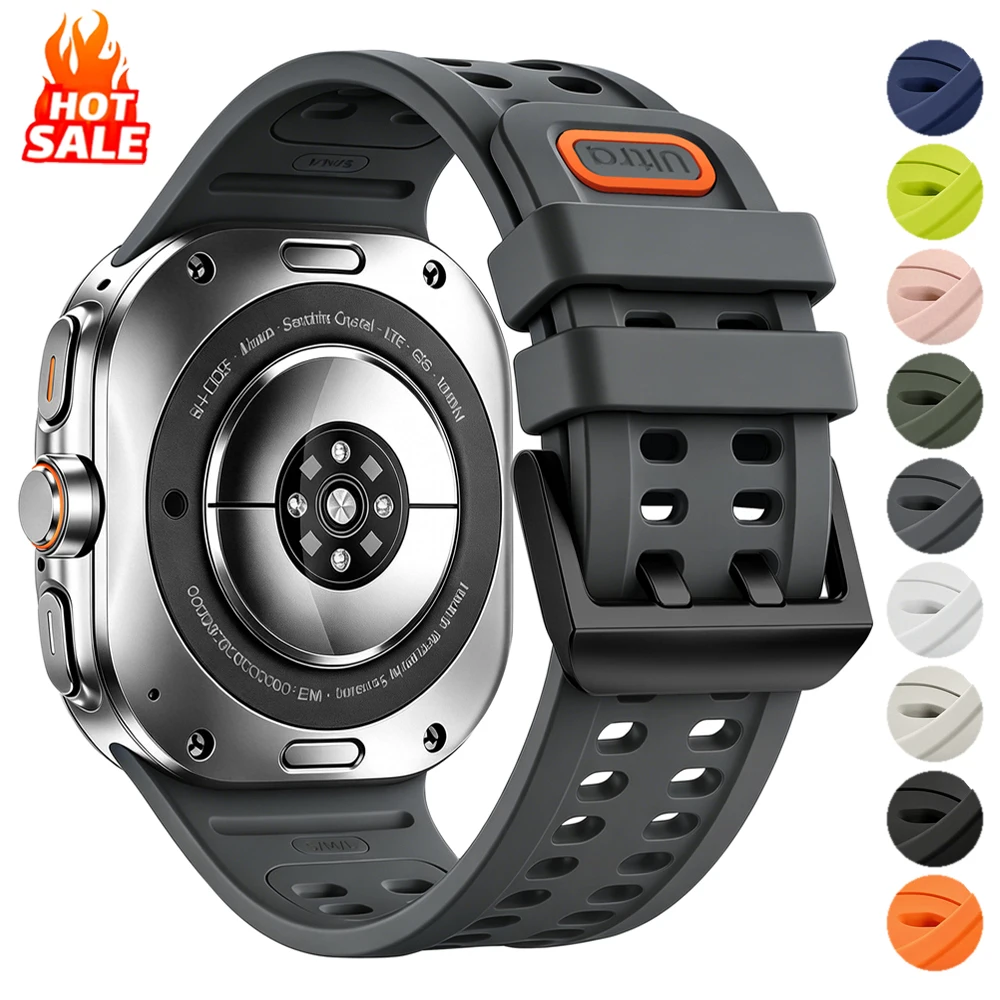 Premium Ocean Silicone Breathable Sport Band – Ultra Comfort & Style