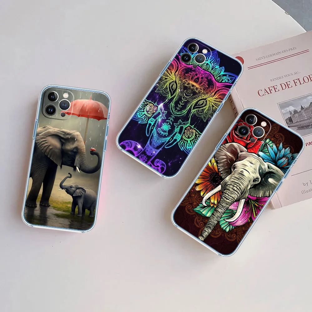 Luxurious Elephant Design Phone Case - QT3 Series