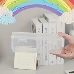Set of Clear Storage Boxes with Hinged Lids for Home and Office Organization (1pc)
