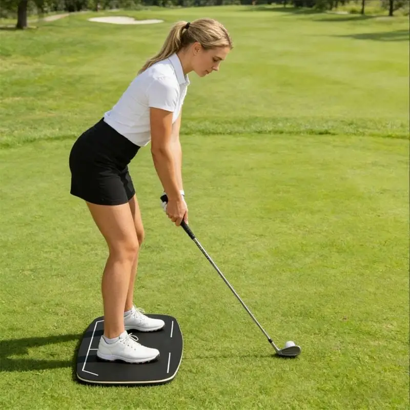 Golf-Gewichtsverlagerungsbrett, Golfschwunghilfe für präzise Gewichtsübertragung und verbesserte Schwungstabilität beim 69HD – Detail 9