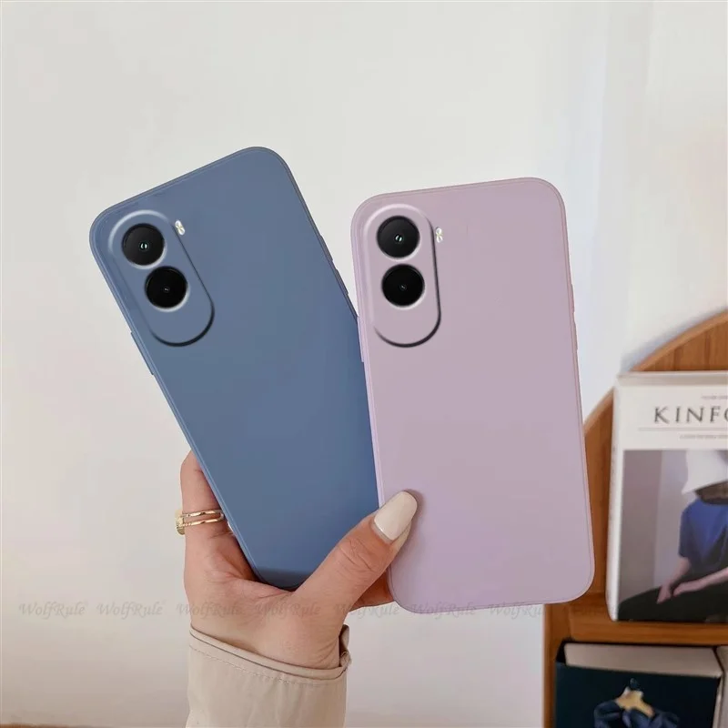 Shockproof Liquid Silicone Phone Back Bumper TPU Soft Case Cover