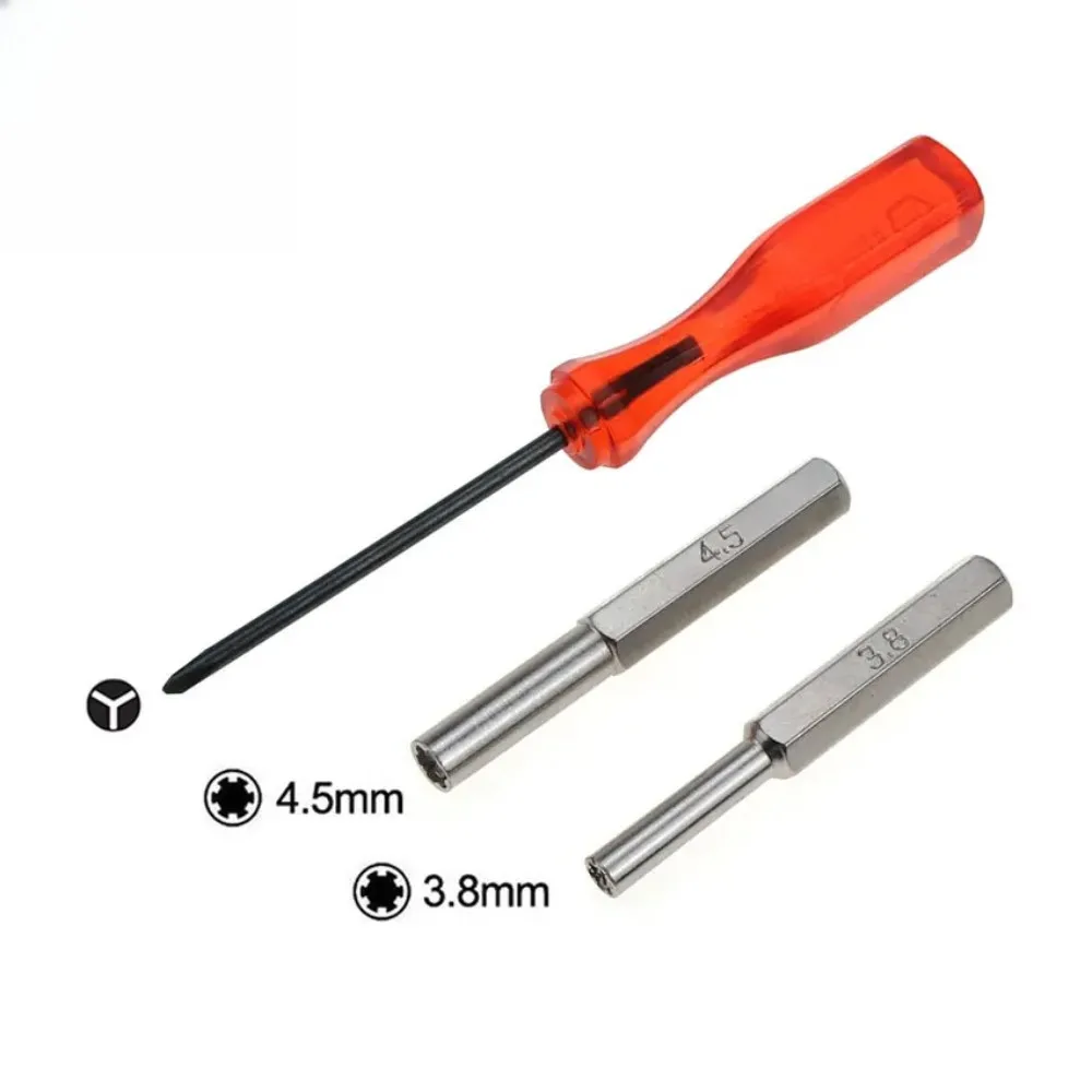 Security Screwdriver Bit Set Gaming Accessories 3.8mm / 4.5mm / Y Screwdriver Tool for N64/SF-C/GB/NES/NG-C/SNES