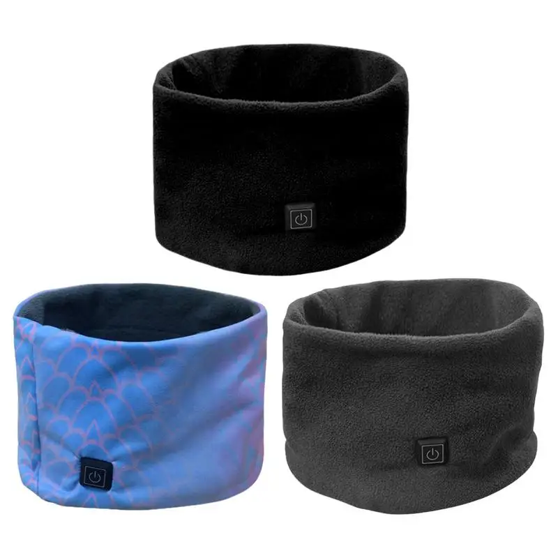 USB Electric heating Scarf 3 Modes Neck Warmer Heated Scarf for Men Women Neck Heating Pad Wireless Heating Pad 2
