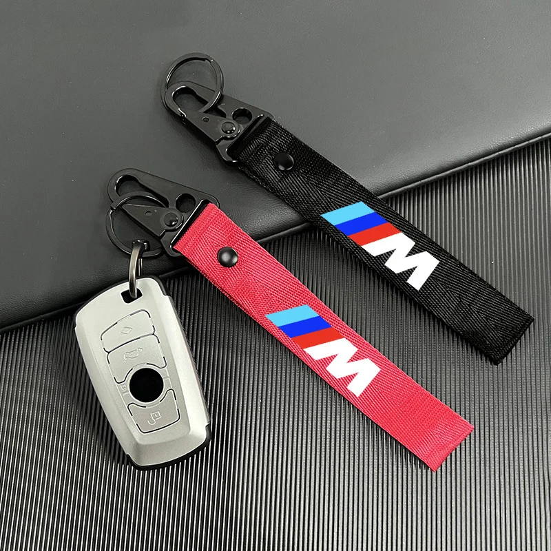 BMW X1 X2 X3 X5 X4 X6 X7 G30 G20 G32 G11 G12 F40 F30 F20 F10 F34 F07 차량용 키체인 스트랩 랜야드 키링 작업 ID 카드 홀더 줄