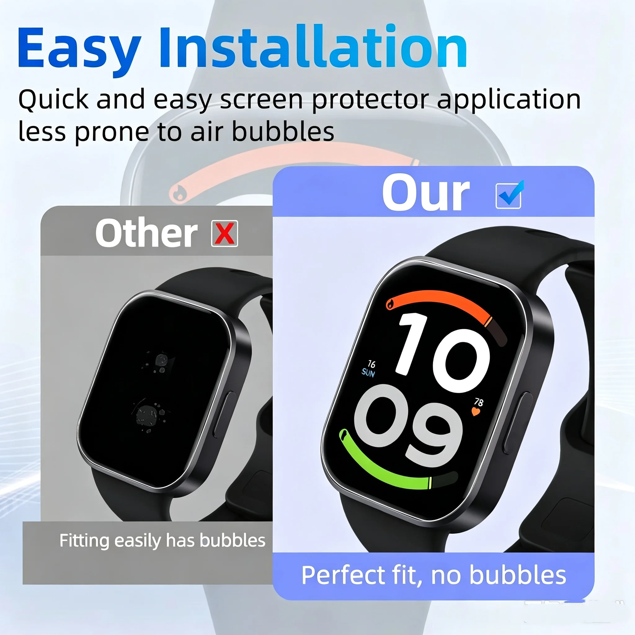 Premium Hydrogel Screen Protector - HD Full Coverage Soft Film