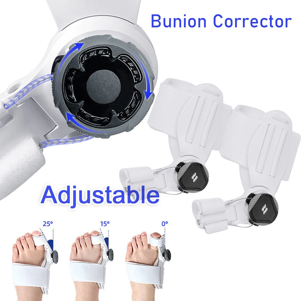 Bunion Corrector Splint Big Toe Straightener Corrector Knob Hallux