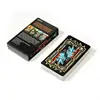 Classic Horror Tarot Cards Psychological Oracle Deck Portable Classic Horror Oracle Full English Version 50-Card Cards Game 5