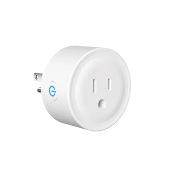 Zigbee Home Assistant Smart Plug US Mini Smart Socket 20A Wireless Home Outlet with Energy Monitor Works with Alexa Zigbee2MQTT