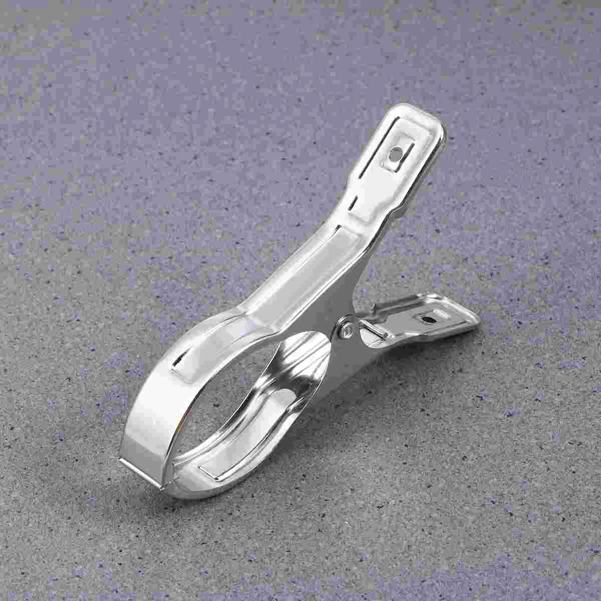 

2 PC Windproof Clips Thicken Cloth Stainless Steel Elastic Large Quilt Coat Pin Clothesline
