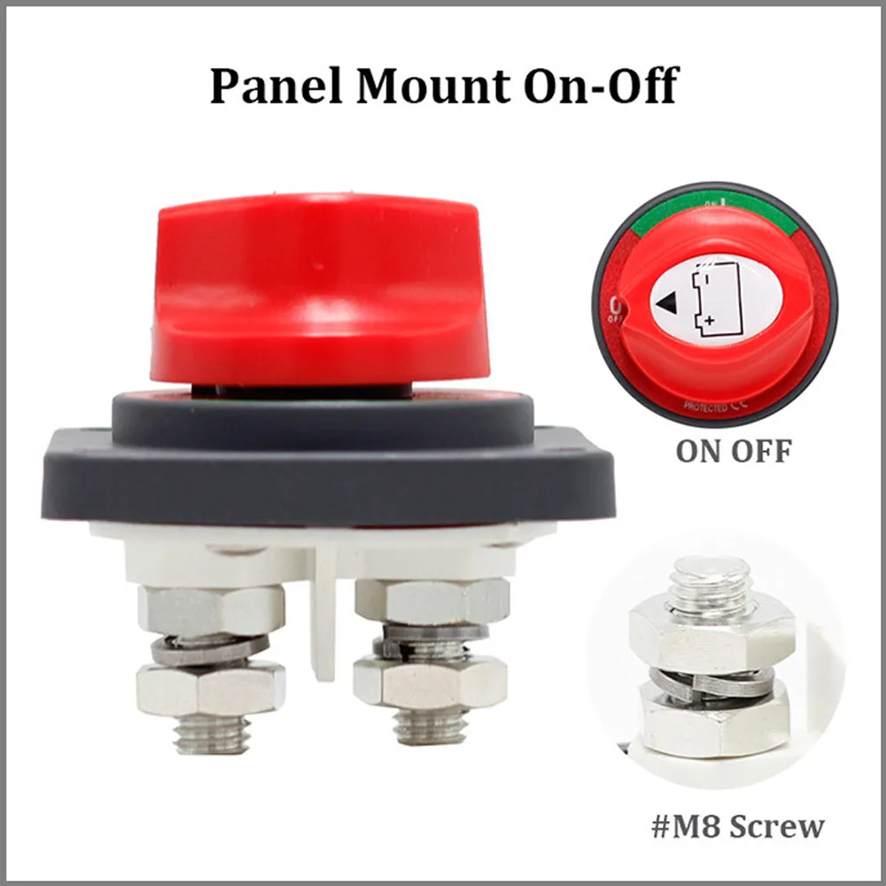 

100A-300A Isolator Disconnect Switch Battery Master Cutoff Disconnect Switch Automotive Large High Current Battery Switch