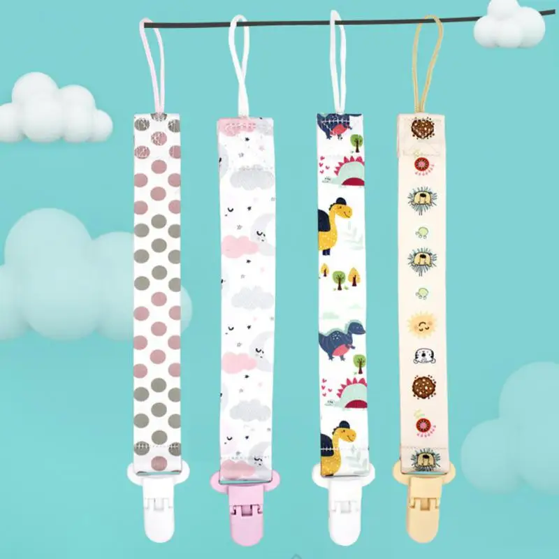 2/3/4PCS Nipple Chain Animal Pattern -shaped Clip Multicolour 29cm Supplies Baby Pacifier Clip Cute Portable 2