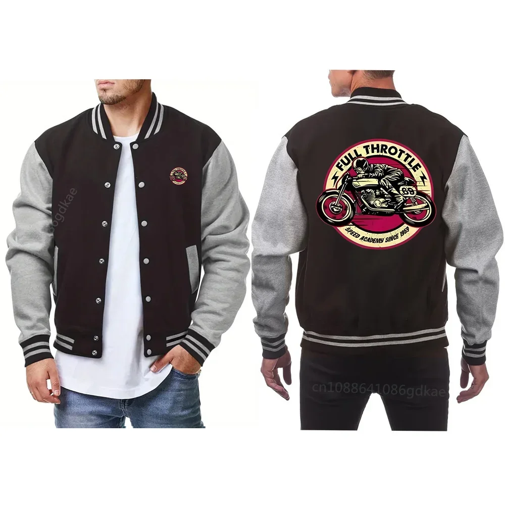 Baseball Jackets Men Autumn Winter Warm Thicken Men Jackets Windbreaker Coat US Baseball Uniform Casual Jacket Clothing