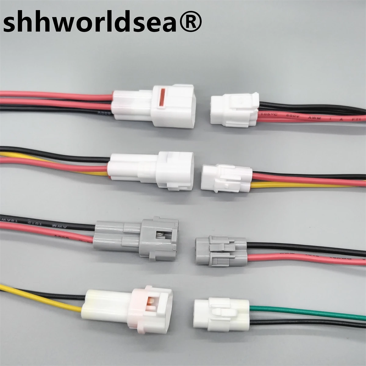 

Shhworldsea 2 3 4-контактный разъем MT090 для автомобильного электрического провода 6180-2181 6187-2171 6187-3231 6180-3241