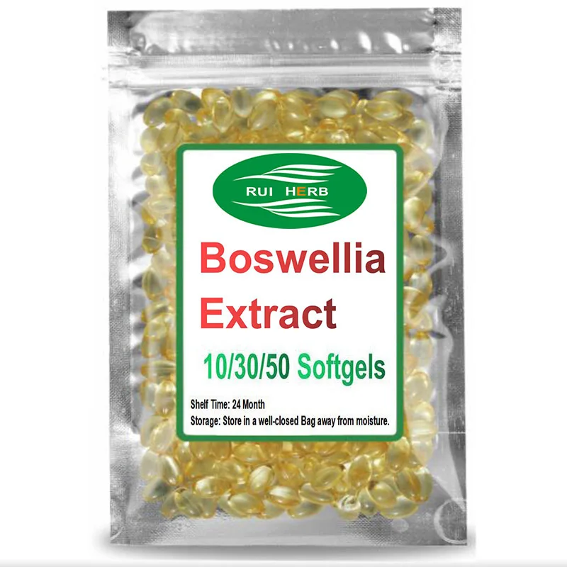 

50PCS, Boswellia Extract Softgels,