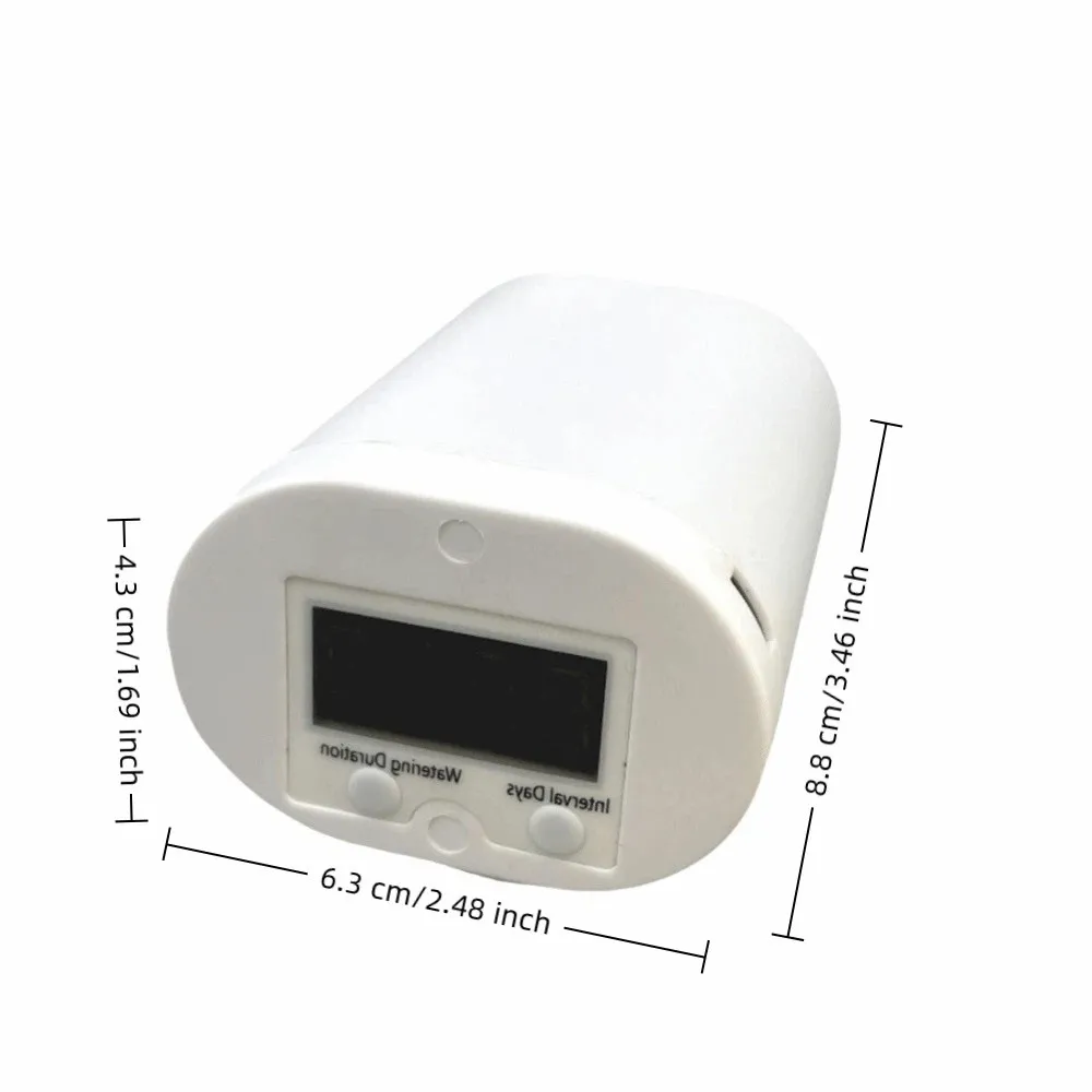 Macchina per Irrigazione Automatica, Dispositivo di Irrigazione a Goccia Multi-Testa Regolabile, Timer Intelligente per Auto-Irrigazione - immagine 6