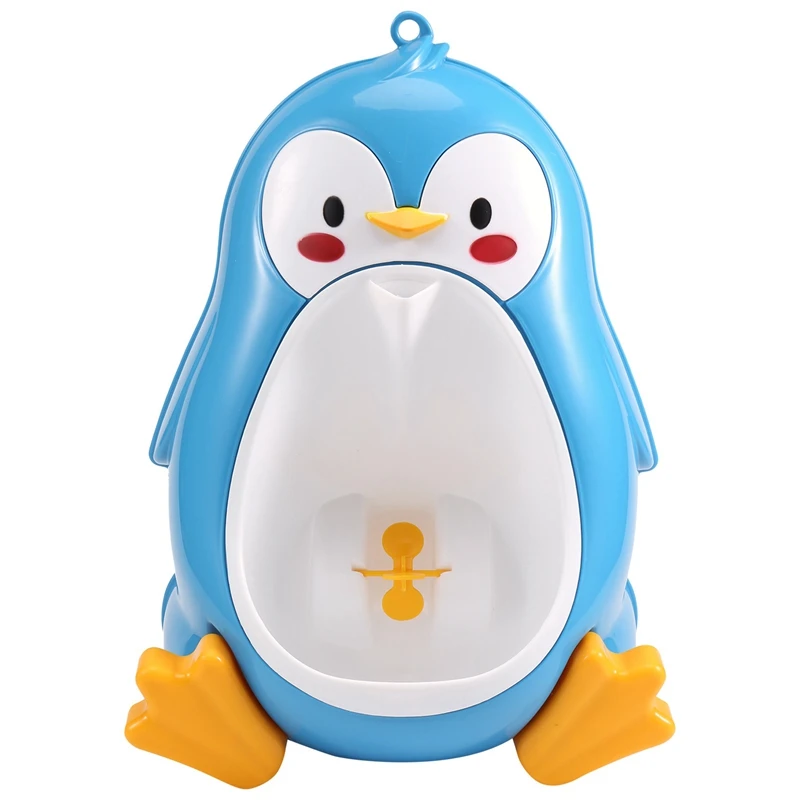 

Baby Boy Potty Toilet Training Penguin Children Stand Vertical Urinal Boys Pee Infant Toddler Wall-Mounted