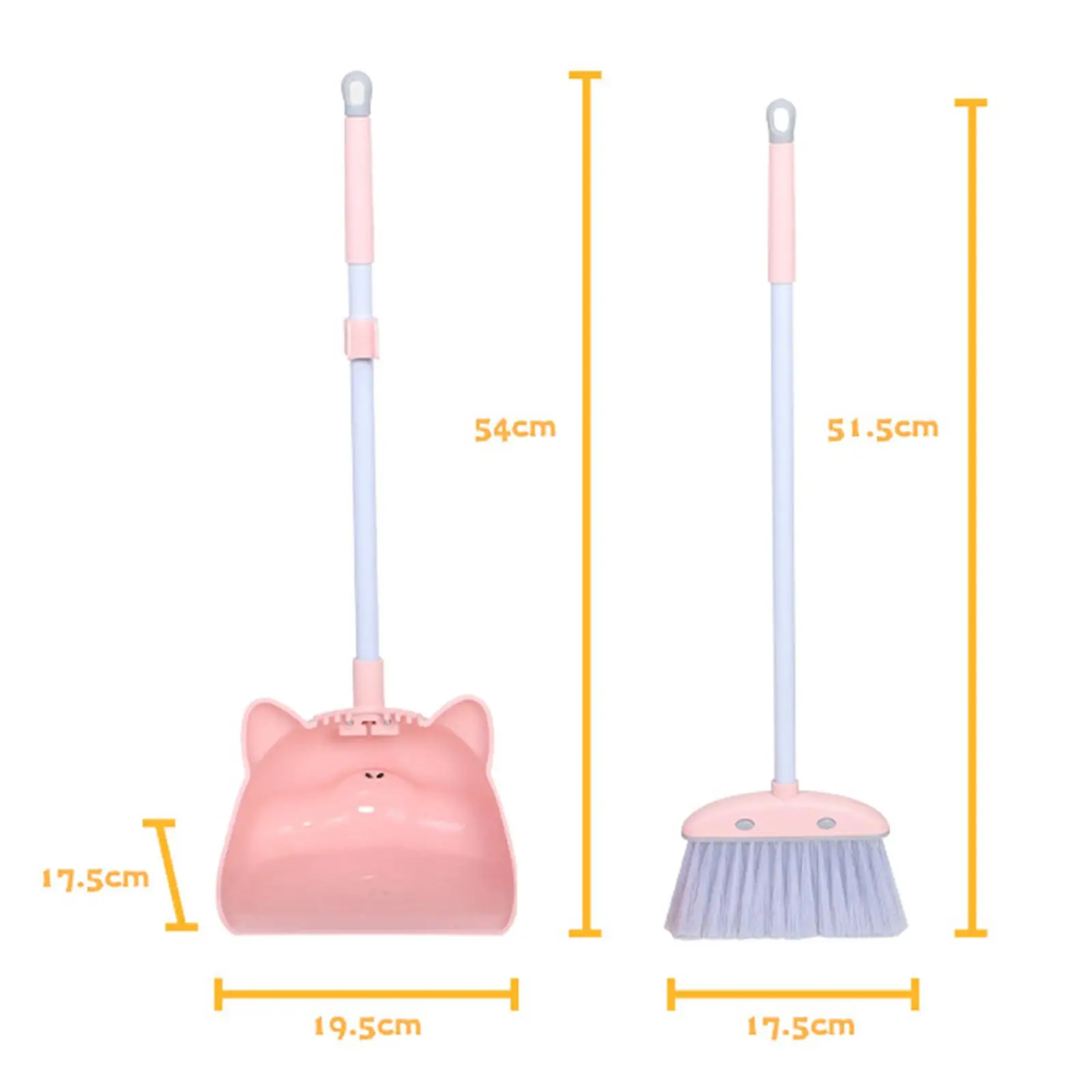Mini Broom with Dustpan Kids Cleaning Set Toddlers Cleaning Toys Set Sweeping Play for Boys