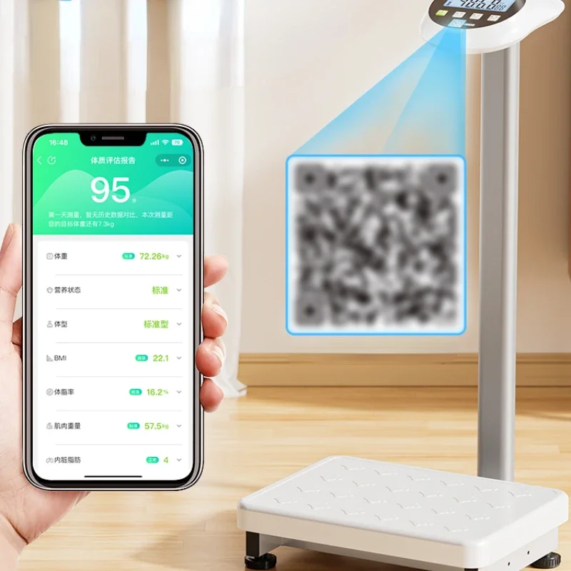 Height & Weight All-in-One Precision Scale Your Path to Health Tracking Advanced Technology for Accurate Measurements