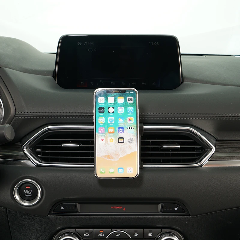 Magnetic Car phone holder GPS holder air vent mount bracket phone stand For Mazda CX5 CX-5 CX8 CX-8