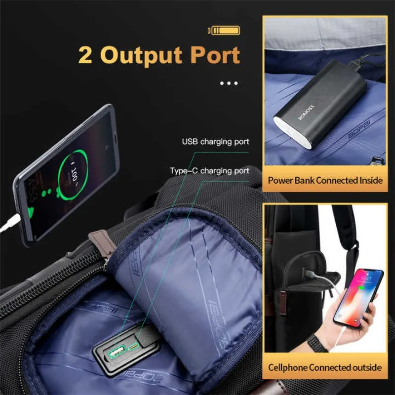 BOPAI Wholesale Wholesale Bopai Travel Usb Charging 15.6 Inch Laptop Men Business Sports Mochilas Custom Logo Anti Theft Noteboo 5