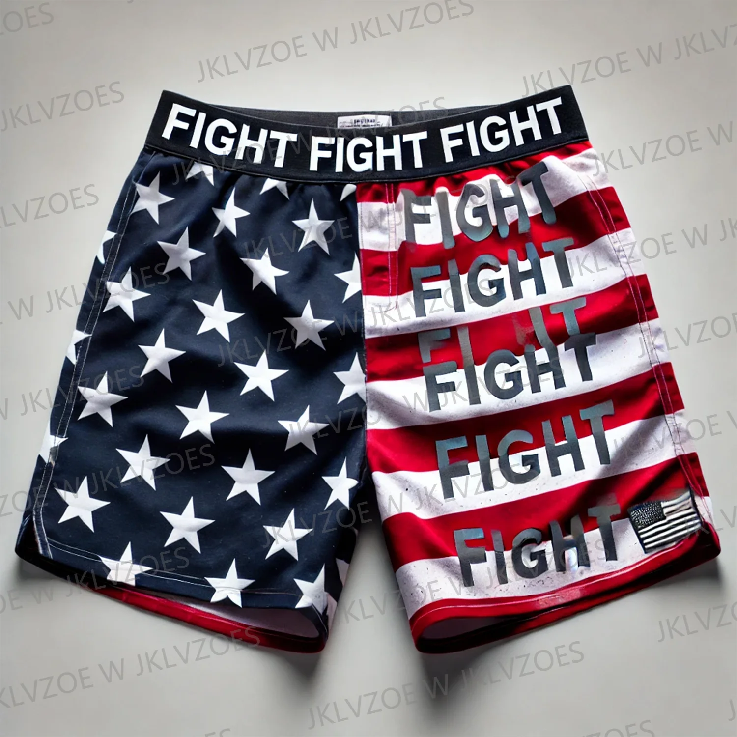 New Arriavl Trump Sssembly shoot FIGHT FIGHT ShortsDesign Cotton Shirt