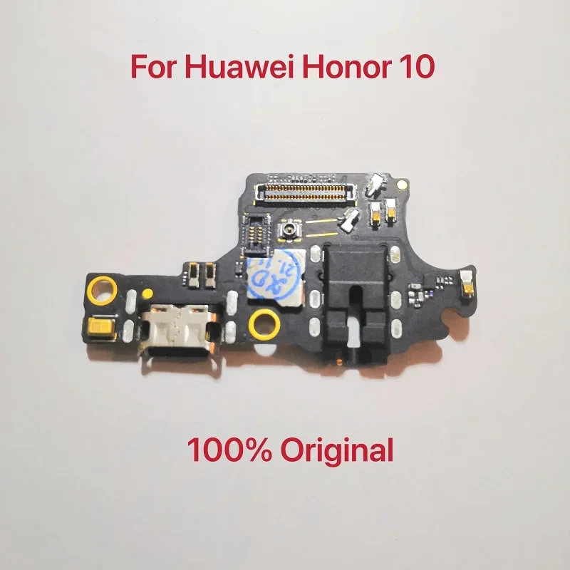 

Оригинальная зарядная плата для Huawei Honor 10, зарядный порт, USB разъем, печатная плата, док-разъем, гибкий кабель с микрофоном, запасные части