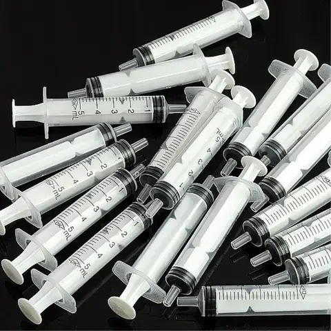 

New 5 mL Slim Injection Nutrient Syringe Solute Mixture Cartridge Wholesale 5pcs 10pcs 20pcs 50pcs 100 Pcs