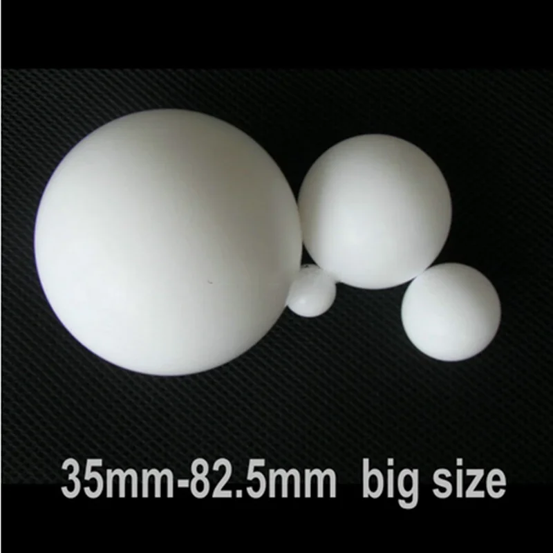 실험실 직경 35mm-82.5mm Polytef 볼 다이어프램 펌프 PTFE 밀폐 공 순수 소계 볼