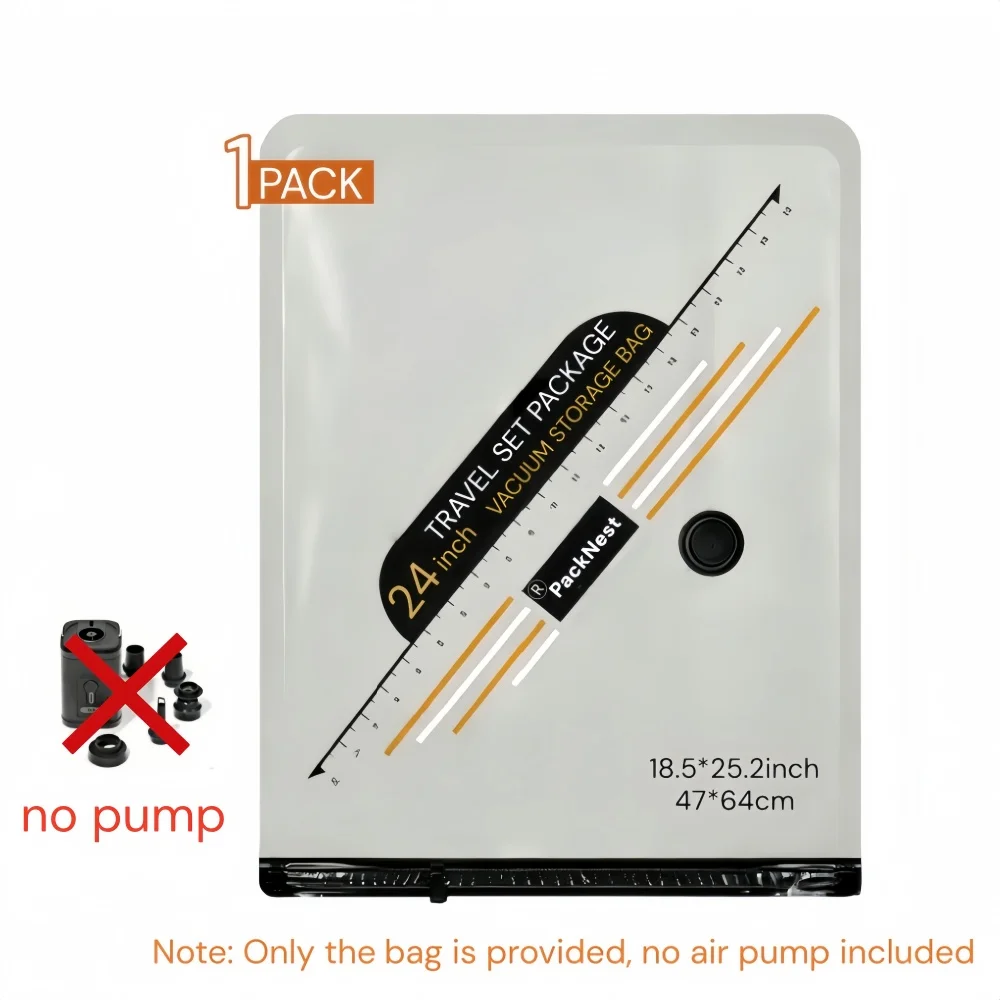 Compact Travel Compression Bags - Space-Saving Luggage Essentials