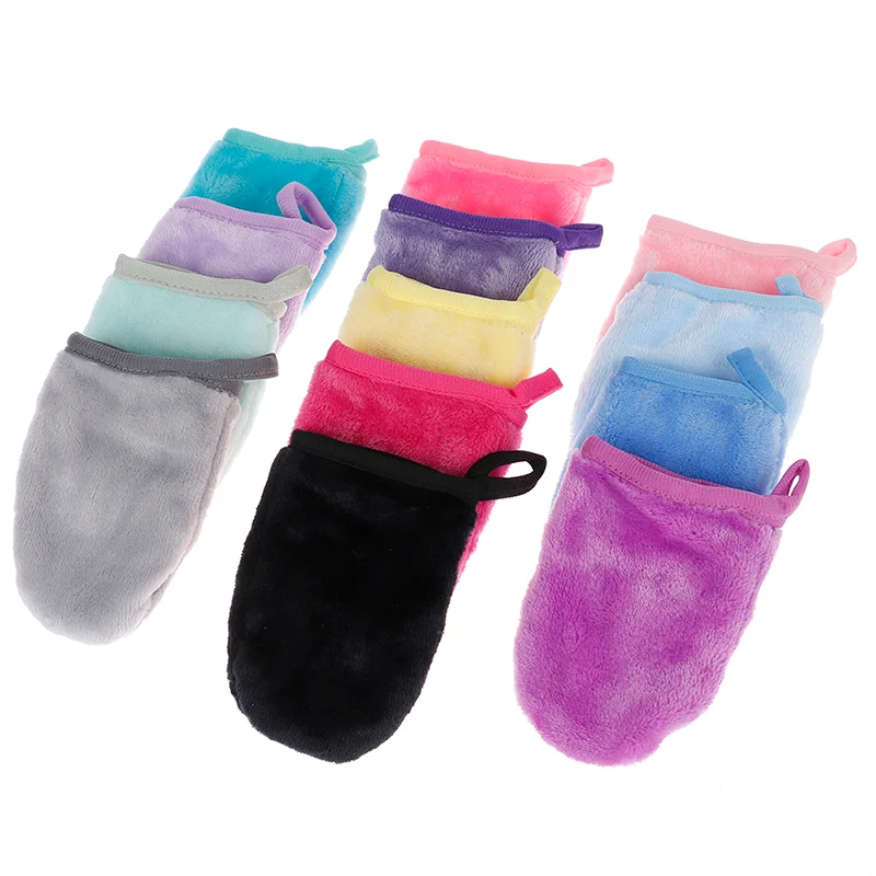 Face Deep Cleaning Pads Reusable Makeup Remover Glove Makeup Removing