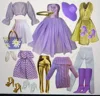 Doll Clothes Deluxe Fashion Pack Tea TIME Black & RED Classic Set for 11.5” Doll 2
