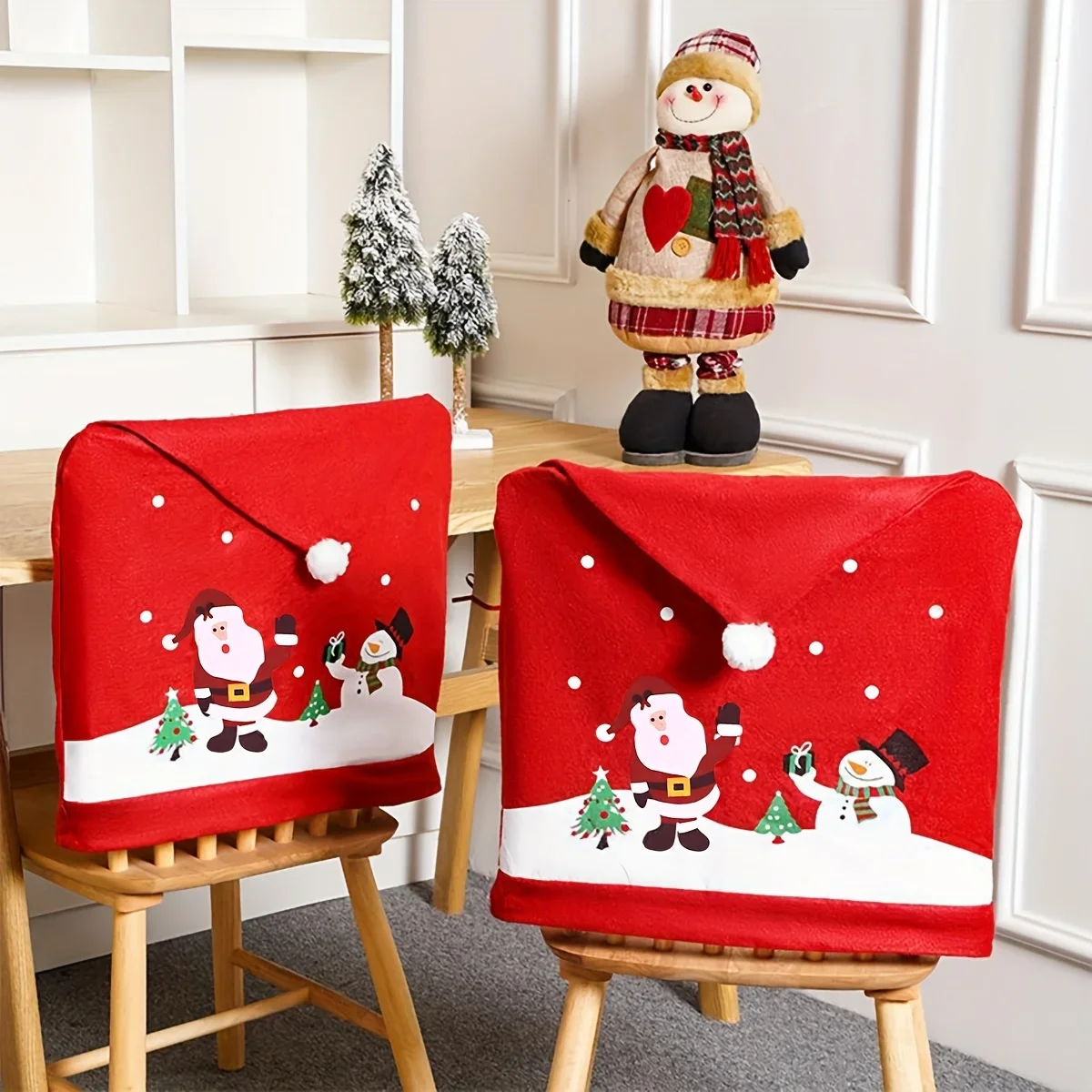 Creative Christmas Chair Cover
