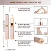 4 In1 Electric Full Body Epilator Facial Shaver for Women Painless Eyebrow Nose Leg Armpit Hair Epilator Bikini Trimmer Portable 4