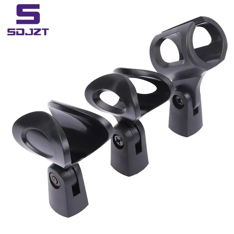 Microphone Clip Wireless Microphone Cantilever Shock-proof Bracket Clip Universal Holder Female Nut Adapter microphone adapter,microphone clip holder