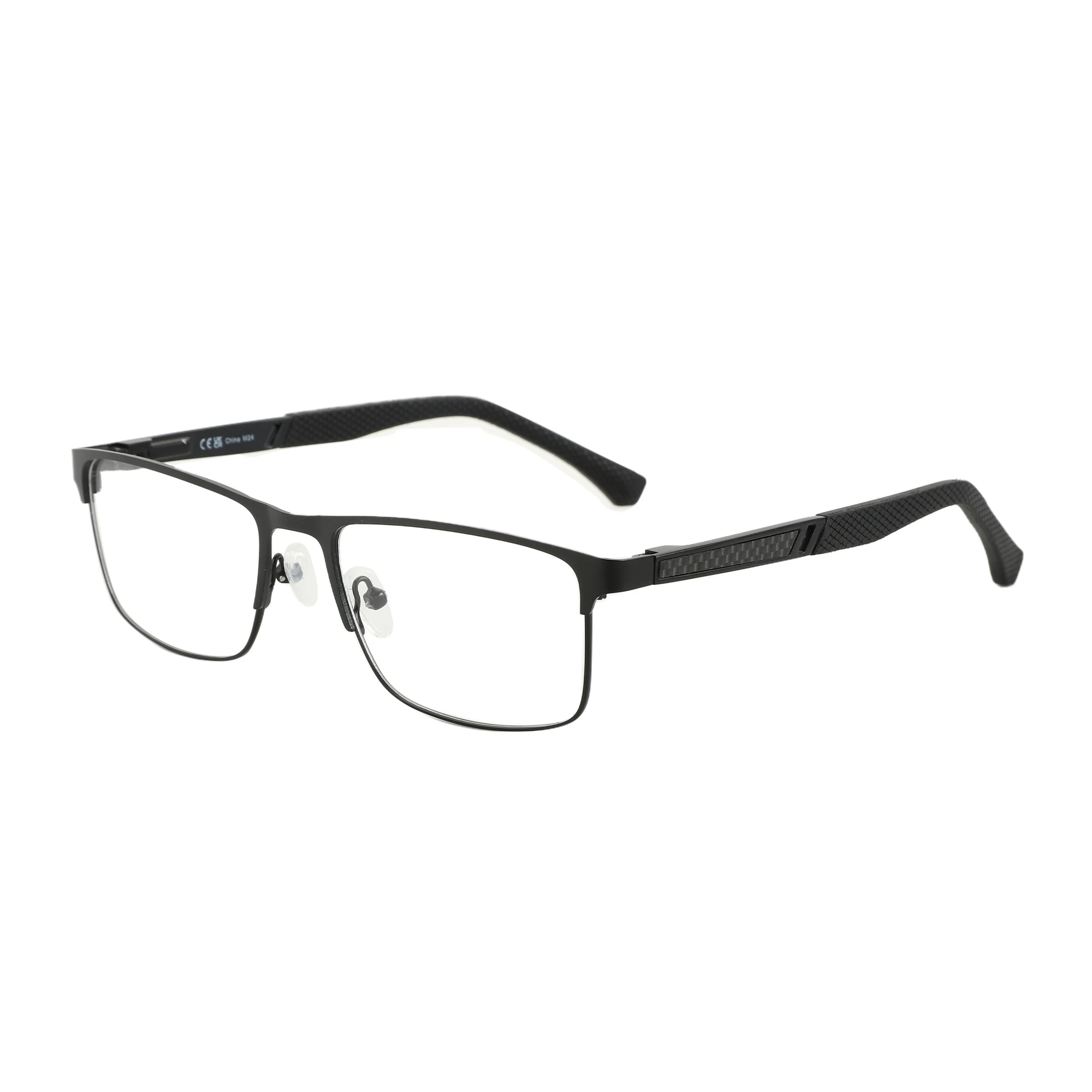 

ZENOTTIC 2024 Fashion Anti Blue Light Blocking Reading Glasses High-quality Metal Presbyopic Square Computer Eyeglasses ZR3208