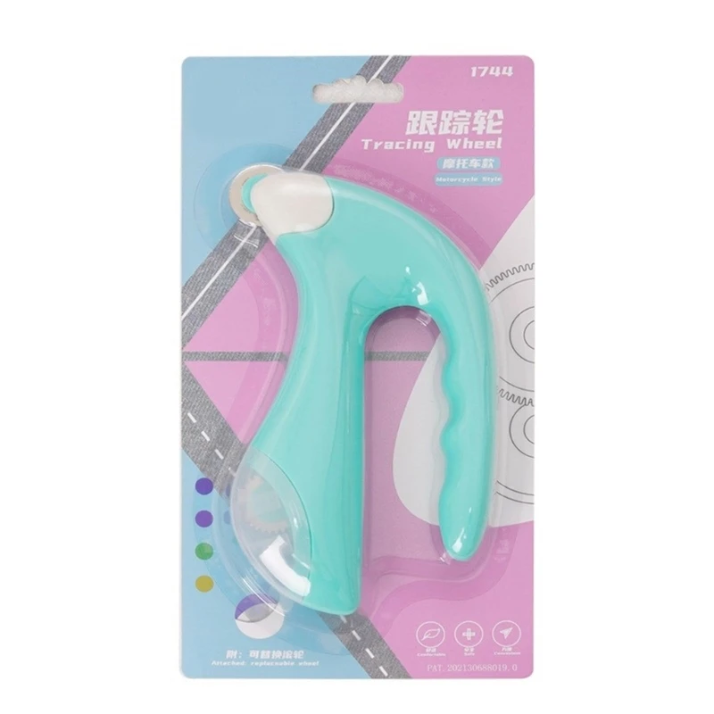 

Tracing Wheel Replaceable Craft Sewing Tracing Wheel for Fabric, Ergonomic Handle Tracing Wheel Sewing Tool for DropShipping