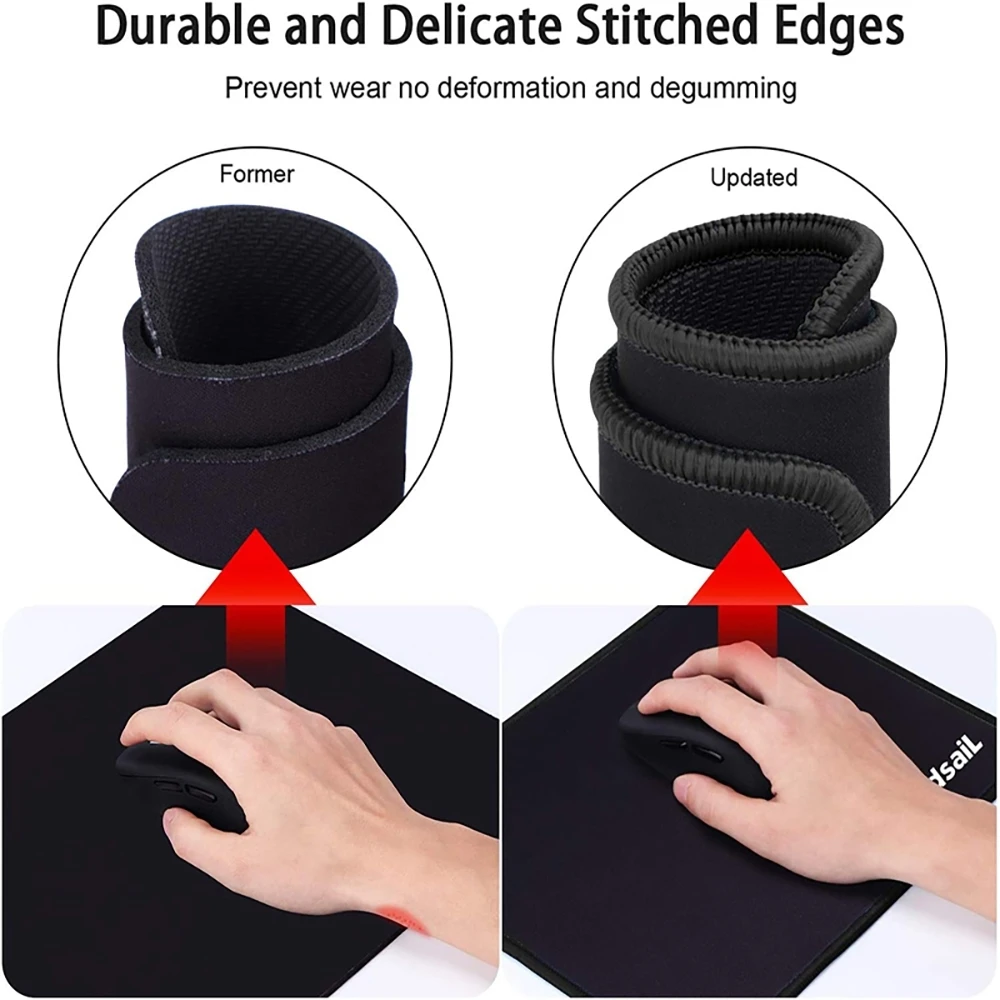 Computer Game Player Accessories Small D_DAN DA DAN Cartoon Mousepad Game Keyboard Pad Desk Mat e-sports Rubber Mouse Pad