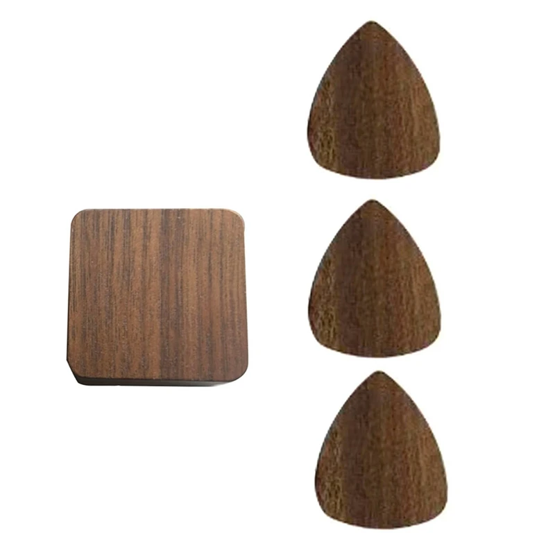 

Guitar Picks & Walnut Case Replacement Personalized Holder For Guitar Enthusiasts