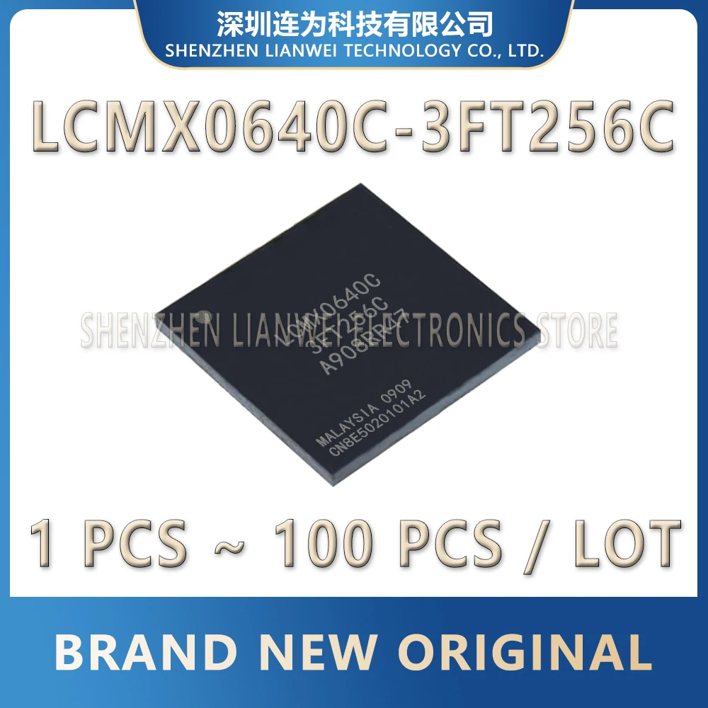 

LCMX0640C-3FT256C LCMX0640C-3FT256 LCMX0640C-3FT LCMX0640C LCMX0640 LCMX IC Chip BGA256