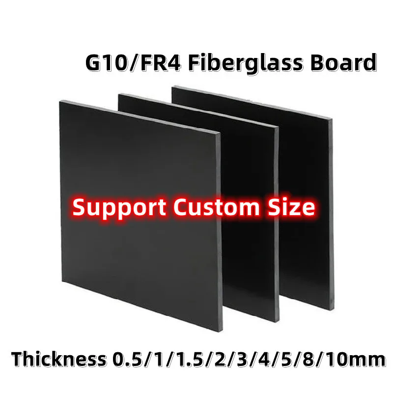 300x300mm preto fr4 g10 personalizado anti estatica de 01
