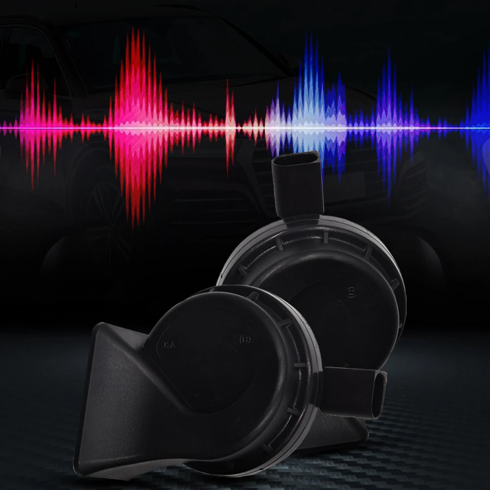 

Snail Horn For Audi Q5 2018-2019 Series Black Signal Waterproof Horns Tweeter Auto Vehicle Siren Super Loud Car Accessories