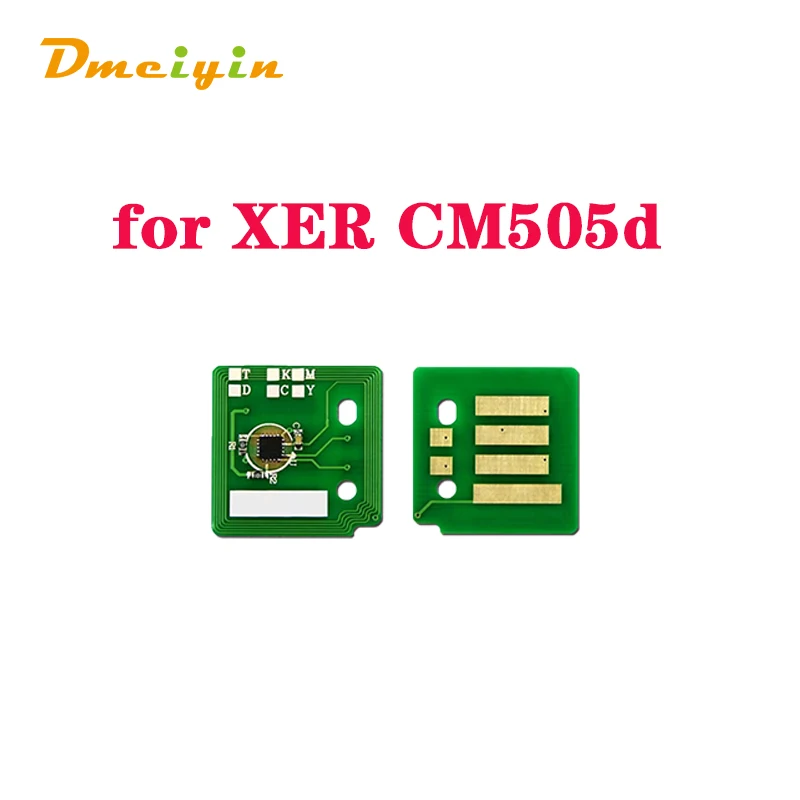 

ASIA Version 50k Pages Drum Chip and KCMY Color 16k/12K Pages Toner Chip for Xerox DocuPrint CM505d
