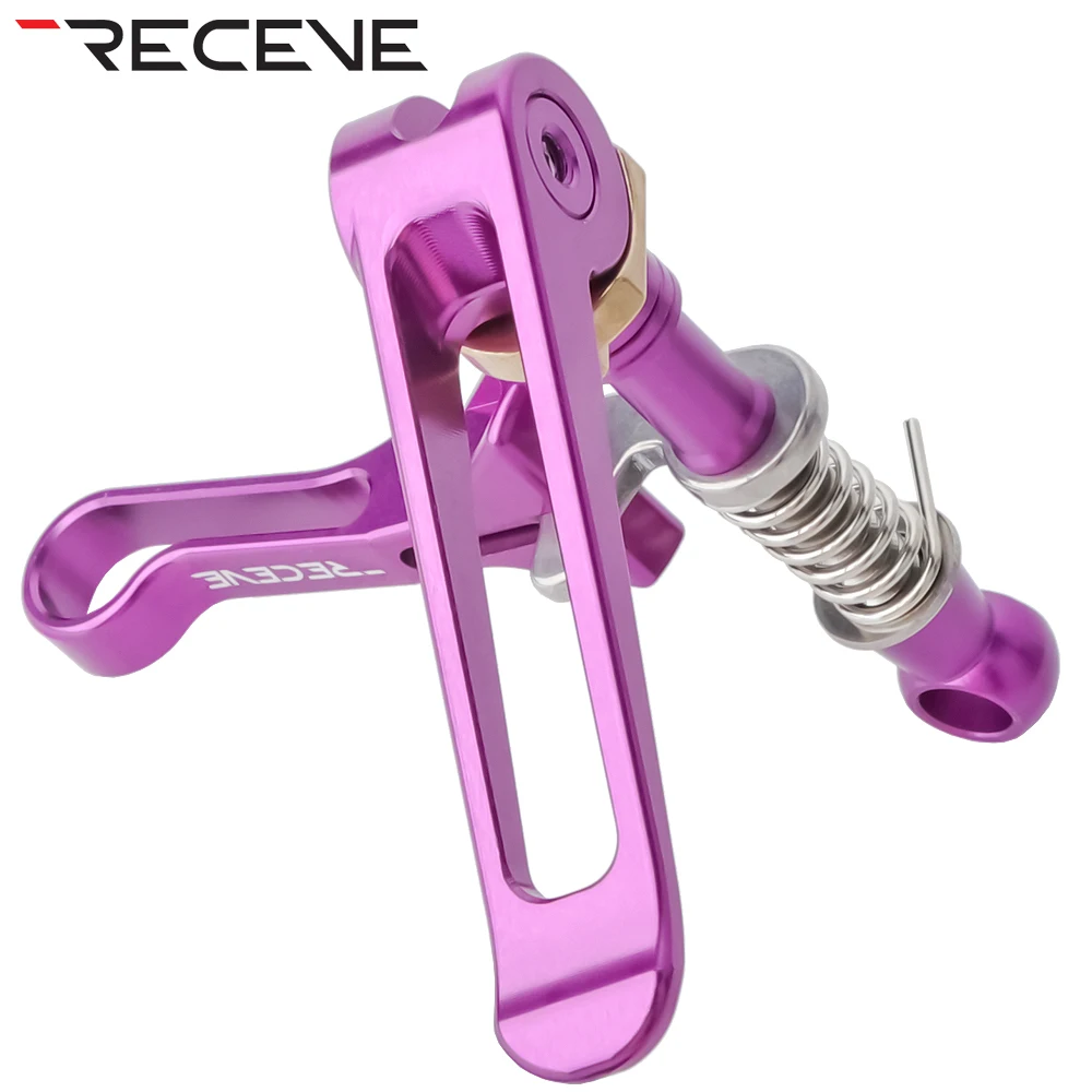 RECEVE Folding Bike Seatpost Clamp Quick Release Seat Close Titanium Alloy Bicycle Saddle Closure BMX Frame Clip For Brompton