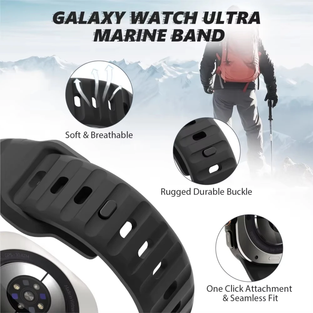 Silicone Sport Wristband Strap - Durable and Comfortable Fit Bracelet