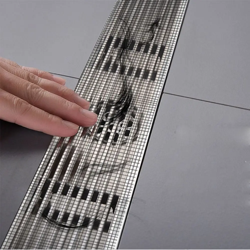 Floor Drain Filter 5/10 Meter Shower Floor Drain Net Cover Hair Catcher Strainer Kitchen Sink Bathroom Sewer Outfall Stopper Mesh Filter Stickers
