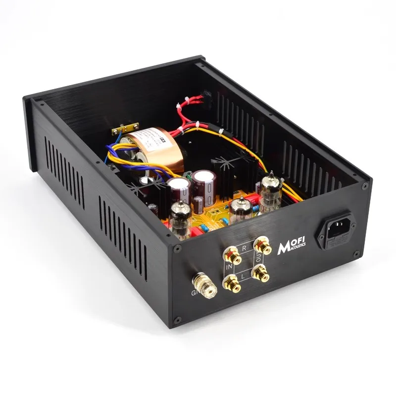 

MC22 tube turntable phono preamp whole machine - MM (refer to C22 turntable amplifier circuit)MM phono preamplifier