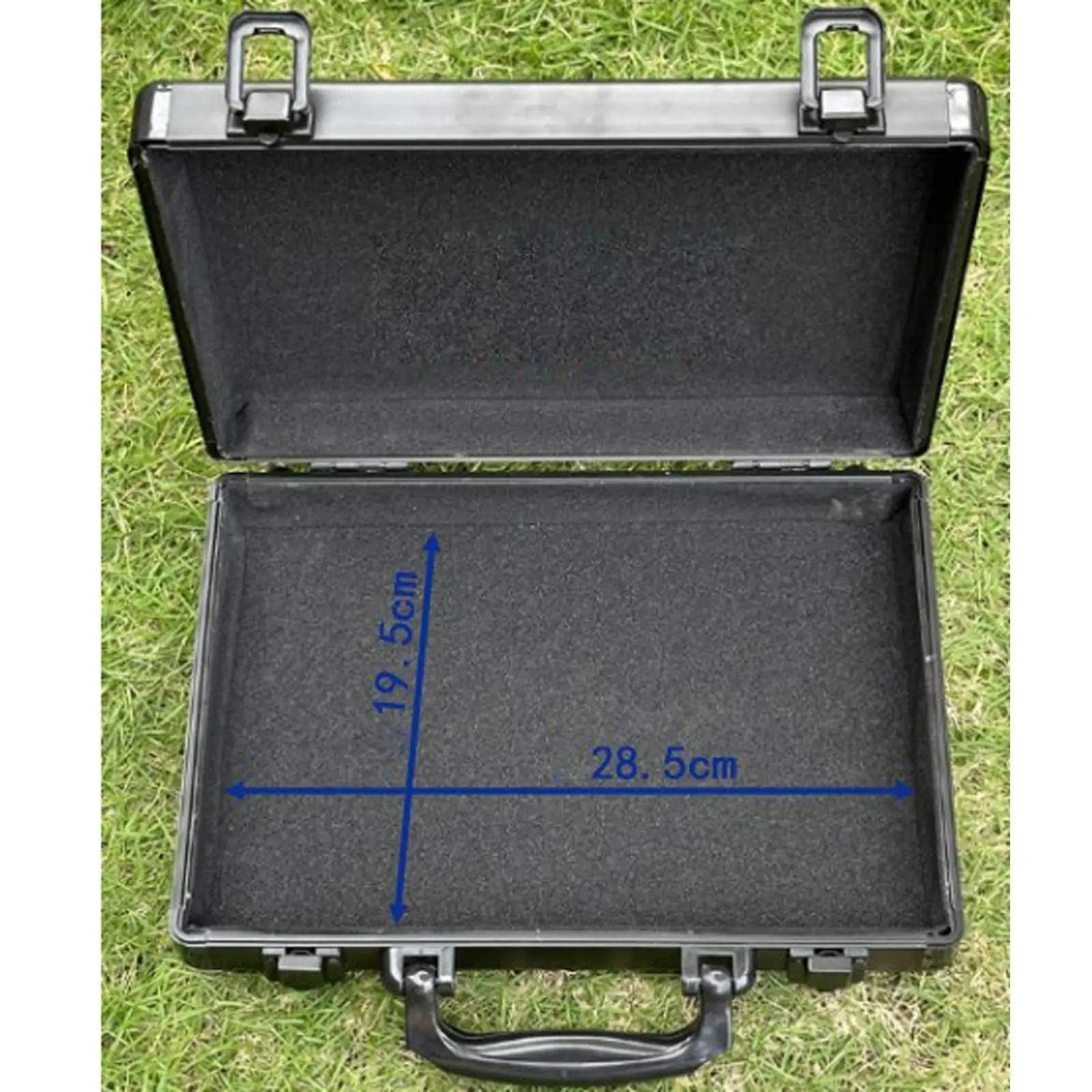 Aluminum Carrying Case Storage Carry Case for Valuables Cosmetics Tools