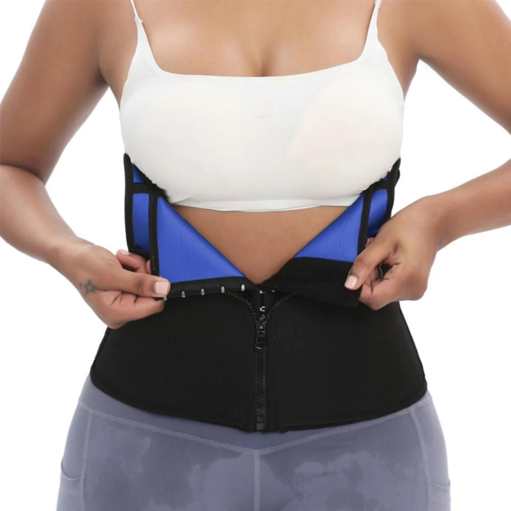 

Sauna Waist Trainer for Women Hot Sweat Girdle Weight Loss Belly Belt Tummy Control Lady Body Shaper Fat Burning Workout