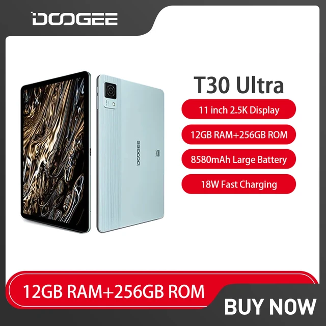 Doogee T30 Ultra Tablet PC with Android 13 8580mAh Battery